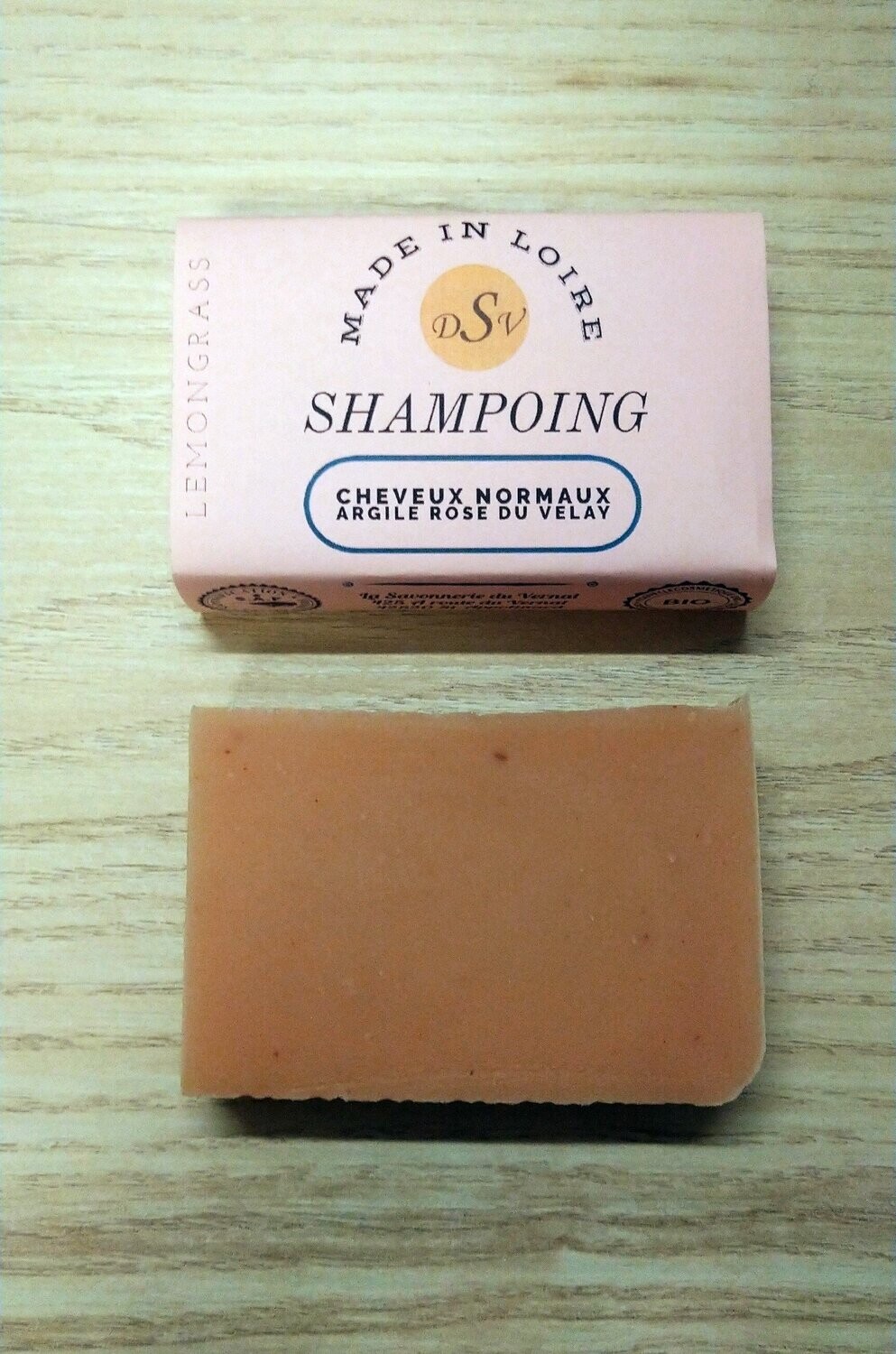 Savon shampoing solide pour cheveux normaux