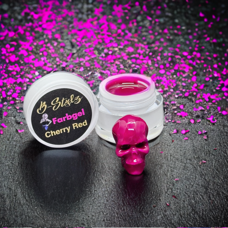 Farbgel Cherry Red