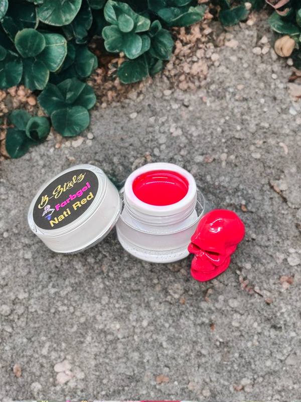 Farbgel Nati Red