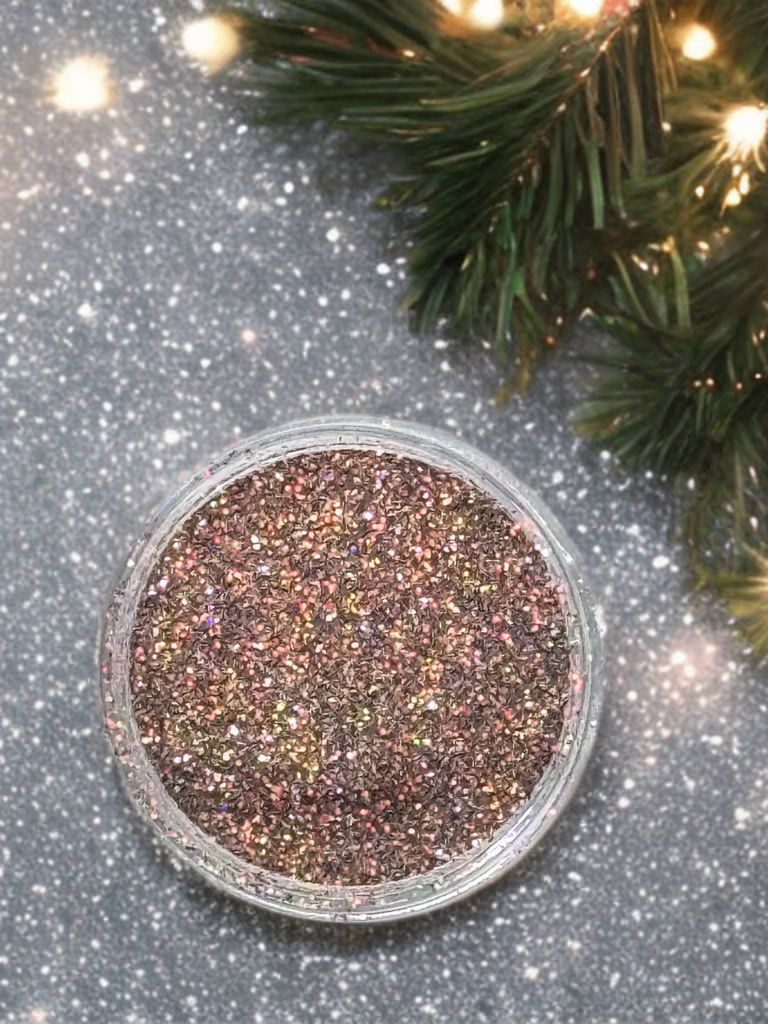 Glitzerpulver braun