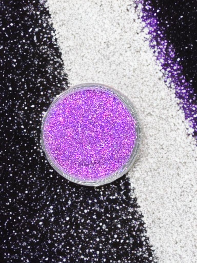 Glitzerpulver helllila