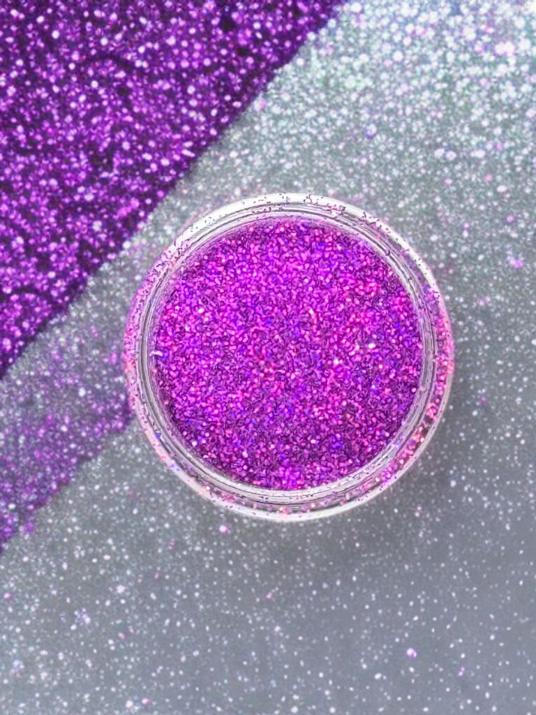 Glitzerpulver lila