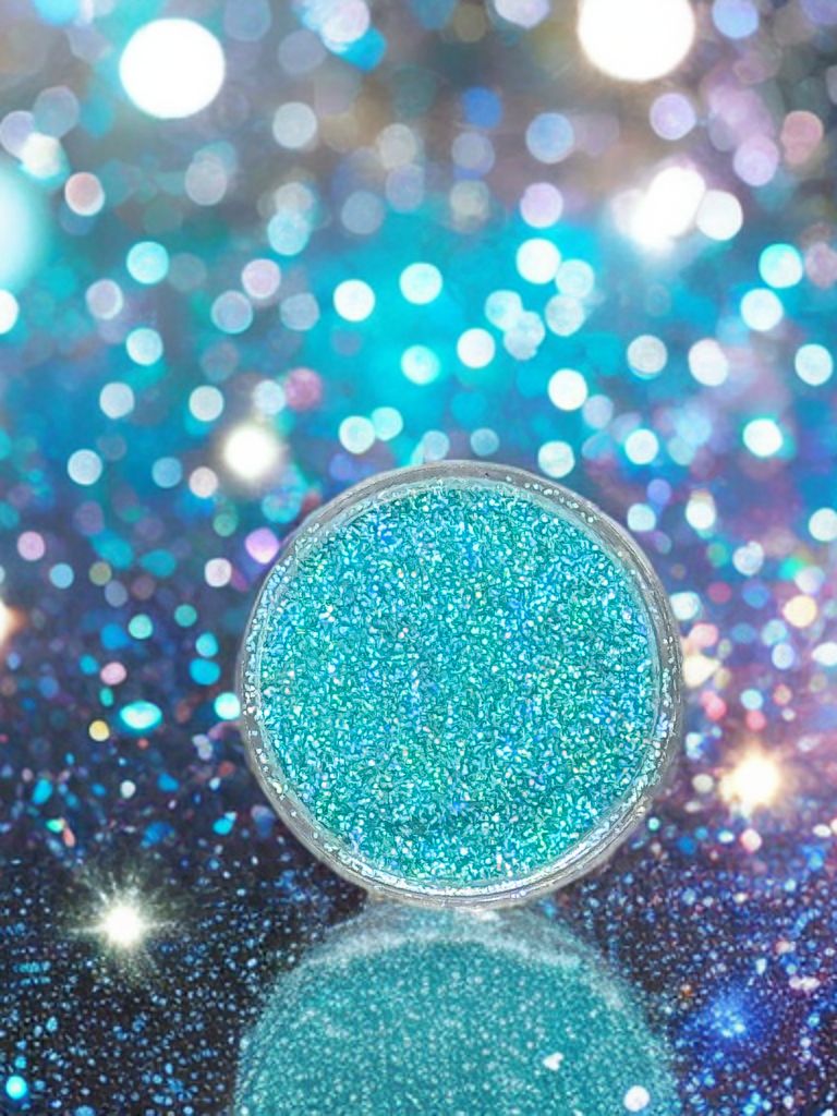 Glitzerpulver türkis