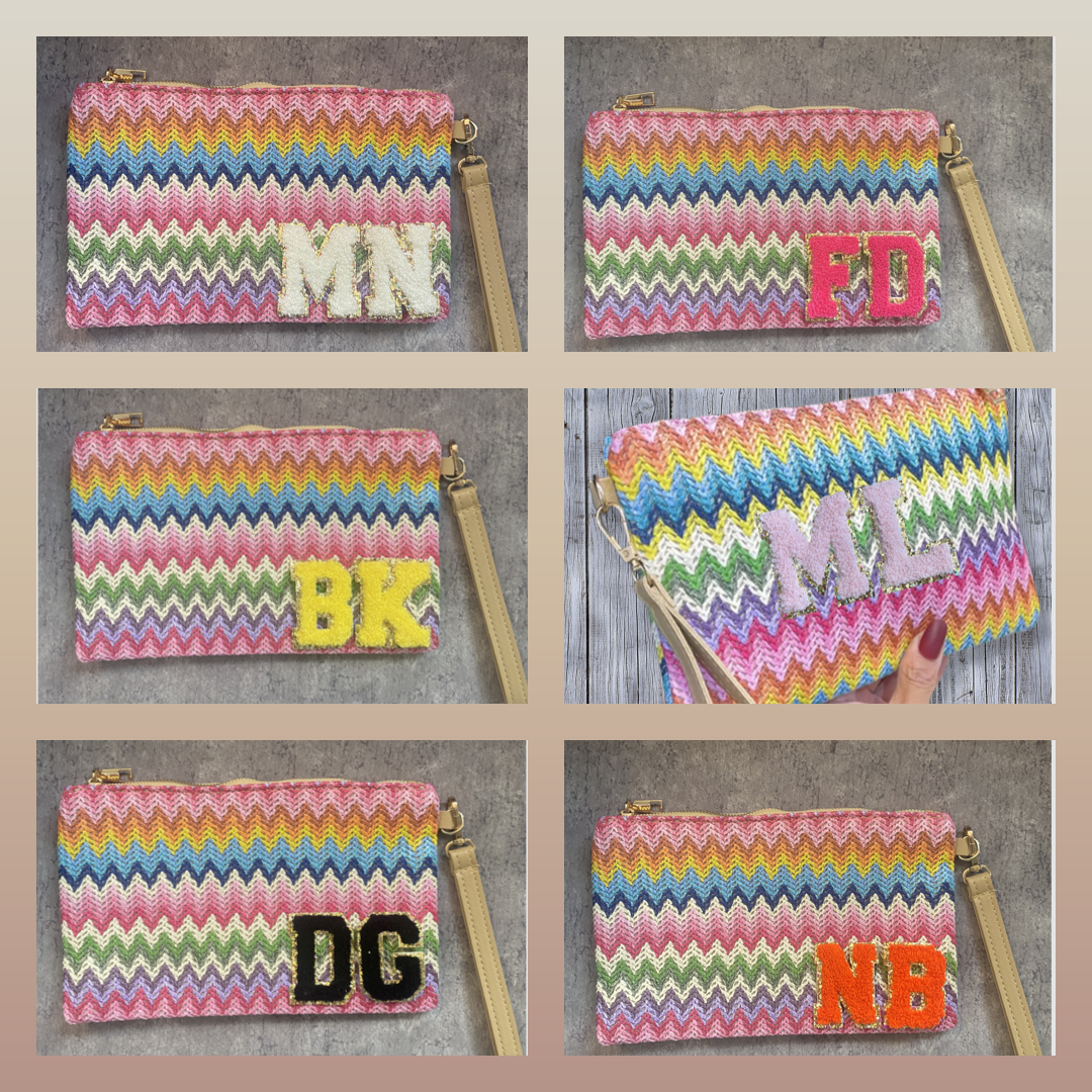 Rainbow Clutch Bag