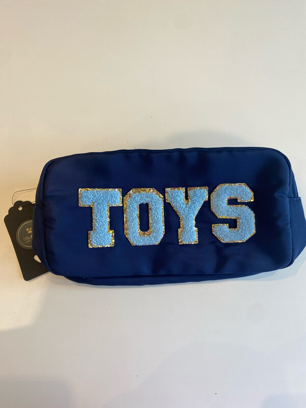 Navy Large TOYS Pouch