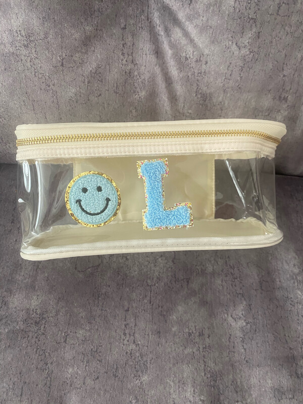 Nude cosmetic Bag L happy