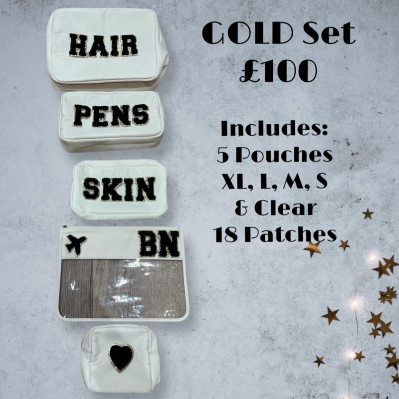 Gold 5 Pouch Gift Set