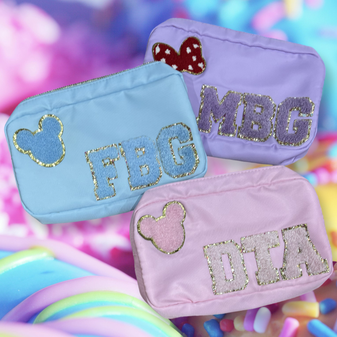 Mouse Castle Theme Pouch