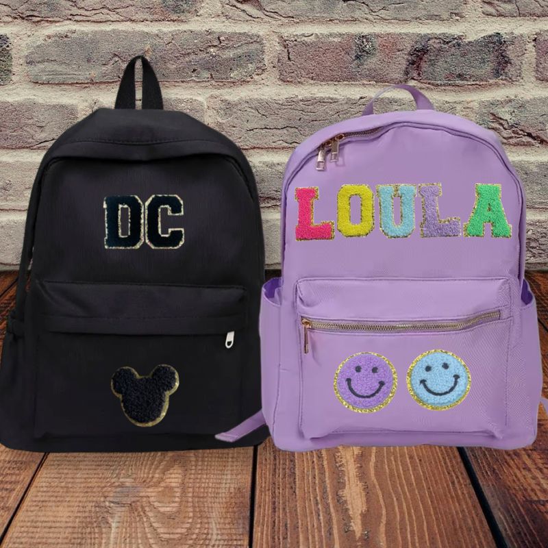 Backpack With 5-6 Patches