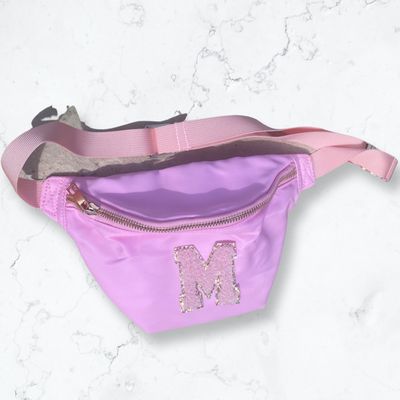 Baby Pink 'M' Bumbag