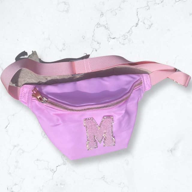 Baby Pink 'M' Bumbag