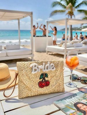 Personalised Embellished Beaded Clutch Bags