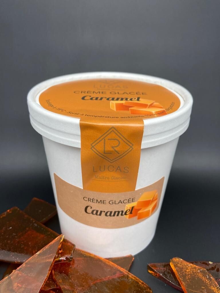 Crème glacée Caramel