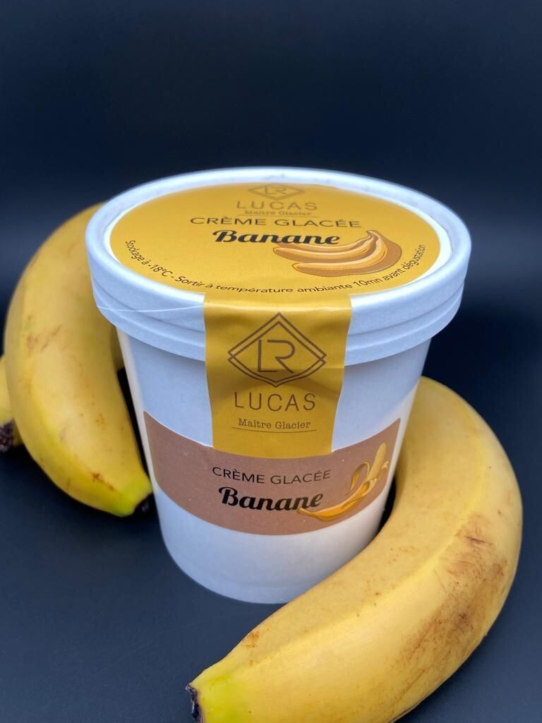 Crème glacée Banane