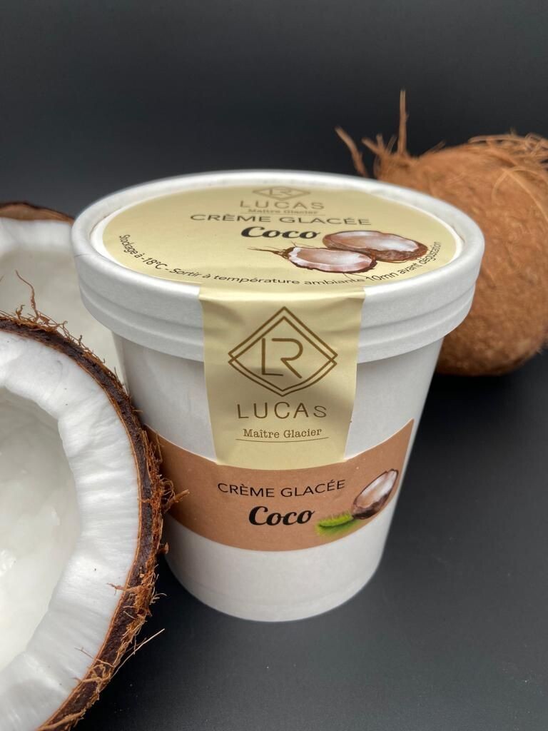 Crème glacée Noix de Coco