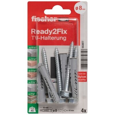 fischer Montageset TV-Halterungen