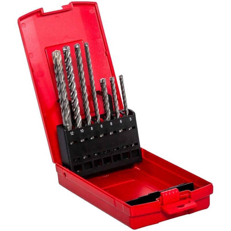 fischer Hammerbohrer Quattric II Set 5-12mm fischer Hammerbohrer Quattric II Set 5-12mm