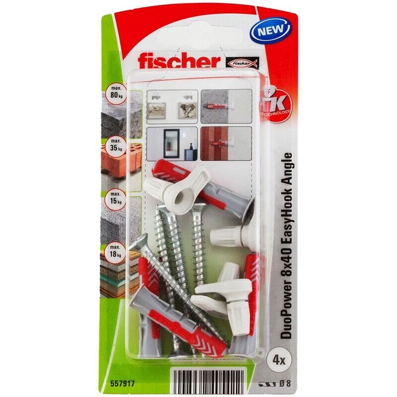fischer EasyHook Angle DuoPower 8x40 fischer EasyHook Angle DuoPower 8x40
