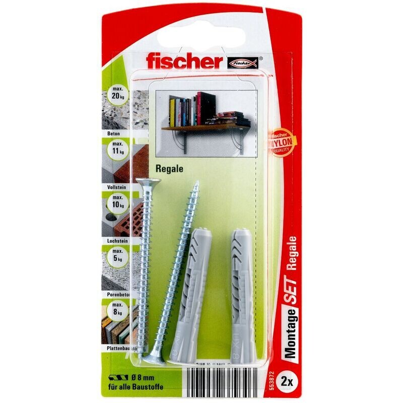 fischer Montageset Regale fischer Montageset Regale