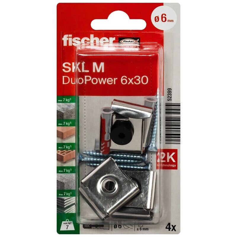 fischer Montageset Spiegel fischer Montageset Spiegel