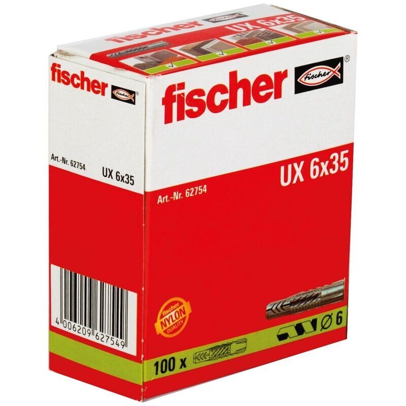 fischer Universaldübel UX 6x35 fischer Universaldübel UX 6x35