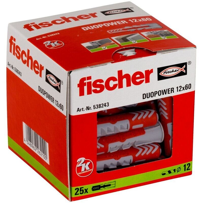 fischer DuoPower 12x60 fischer DuoPower 12x60