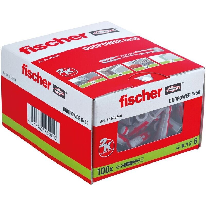 fischer DuoPower 6x50 fischer DuoPower 6x50
