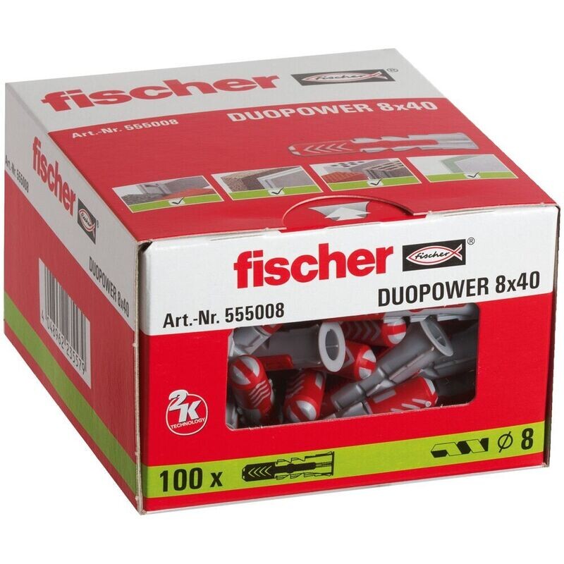 fischer DuoPower 8x40 fischer DuoPower 8x40