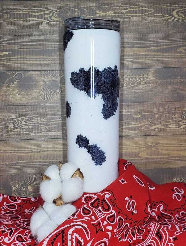 Cow print Tumbler!