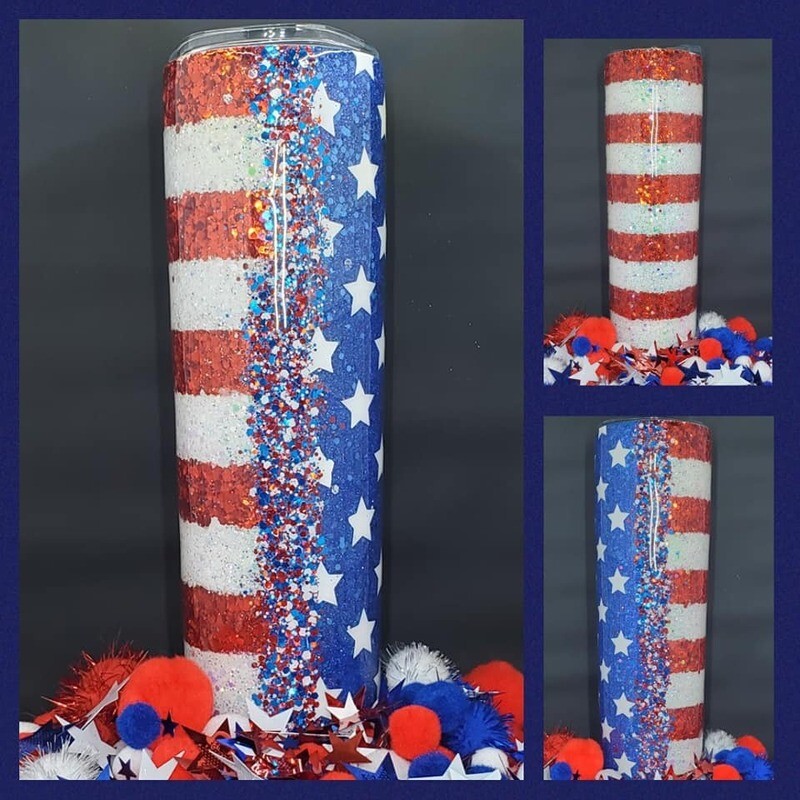 Stars and stripes Tumbler