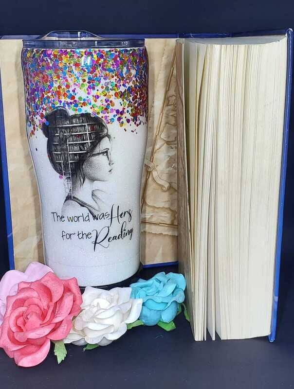 The world was hers for the reading Tumbler