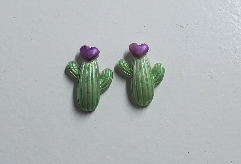 Cactus earrings