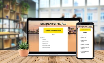 Subcategory Sponsorship