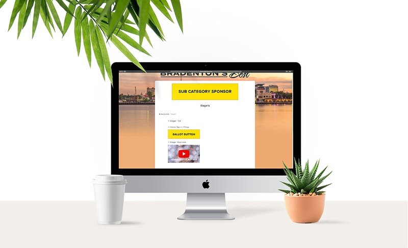 Voting Ballot Button