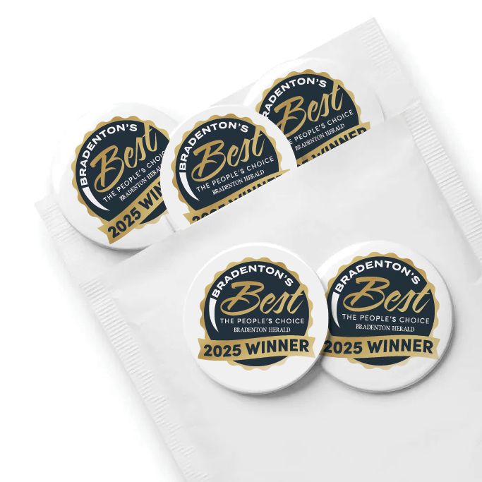 Round Buttons - Packs of 10