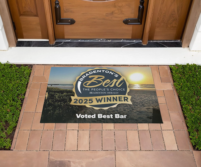 Winner's Door Mat