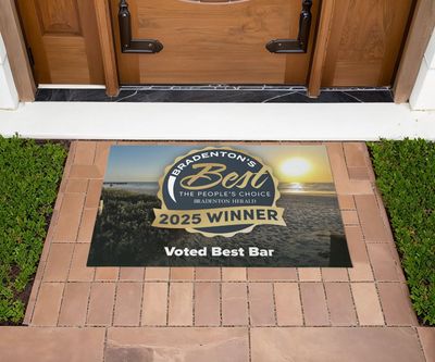 Winner's Door Mat