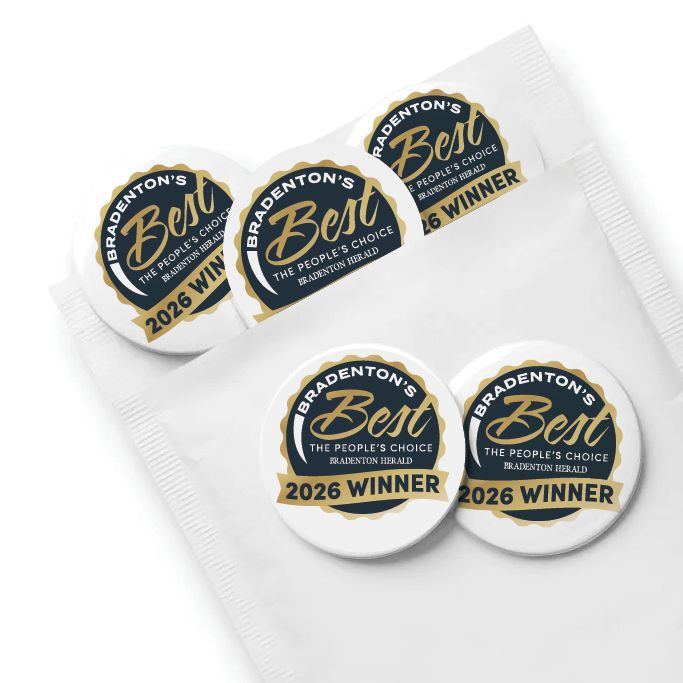 Round Buttons - Packs of 10