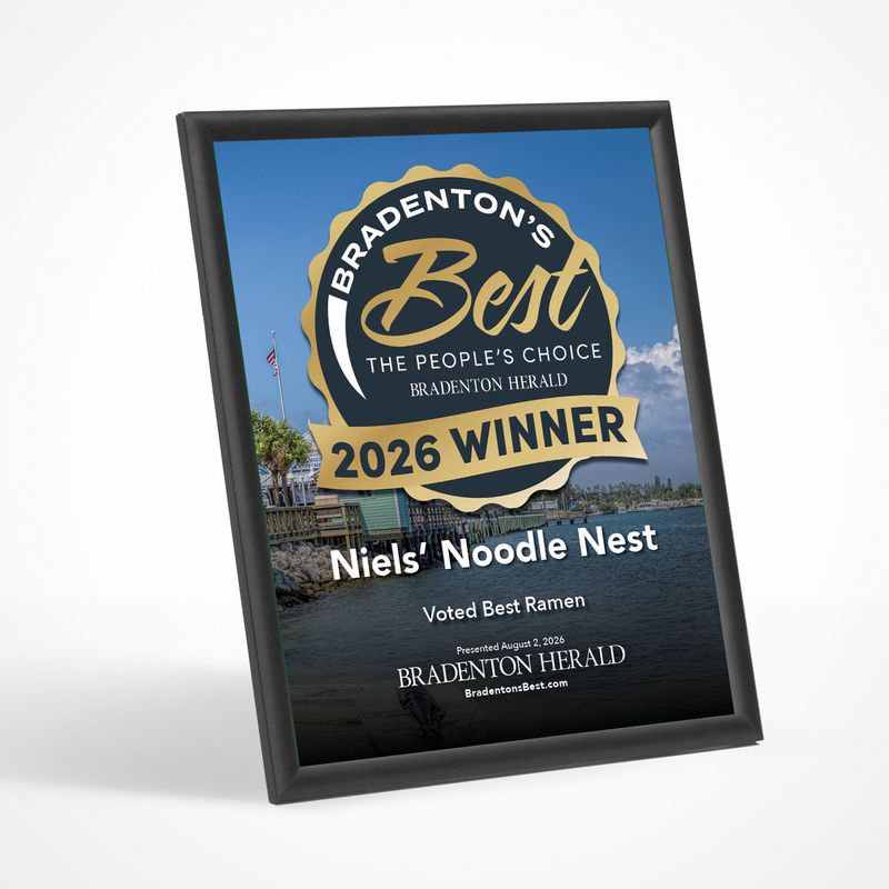 Winner's Modern Plaque