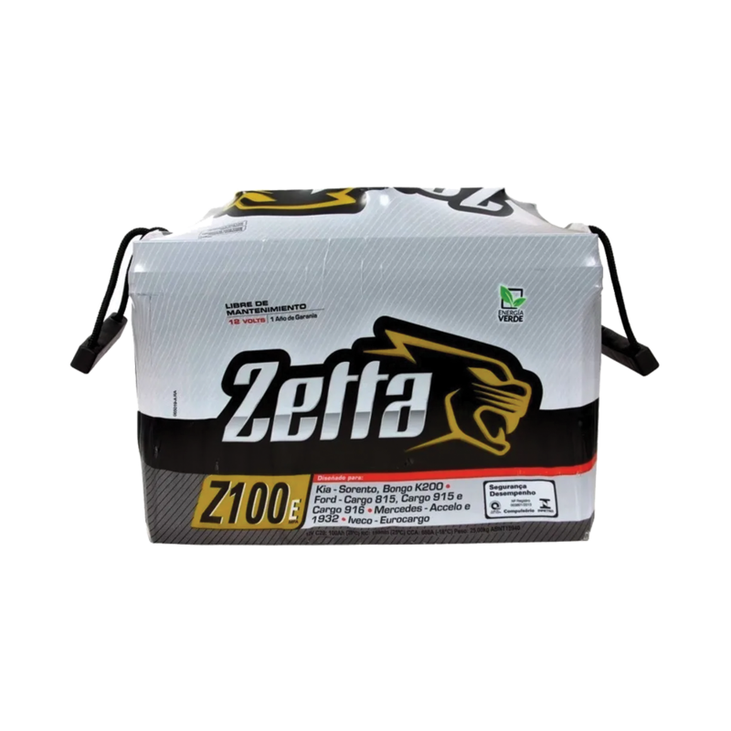 ZETTA 100AH - 12 MESES