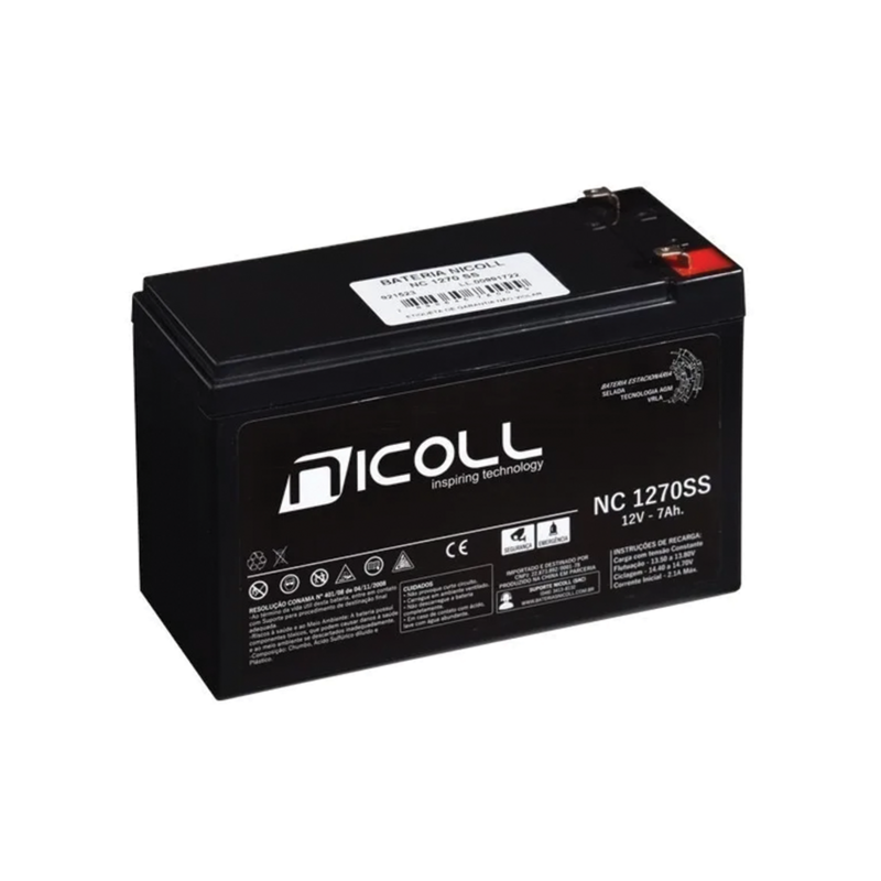 NICOLL VRLA 7AH NOBREAK