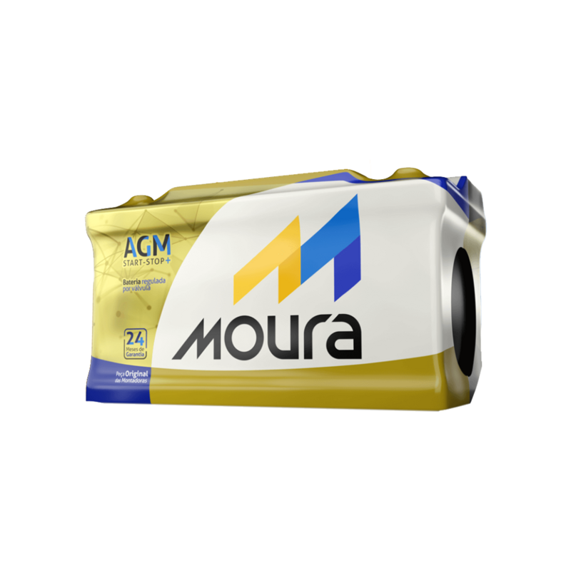 MOURA  70LD AGM - START STOP - 24 MESES