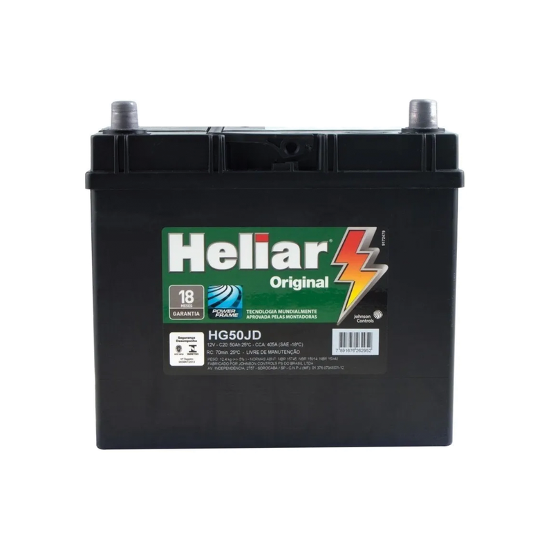 HELIAR HG50JD - 18 MESES - HONDA CIVIC