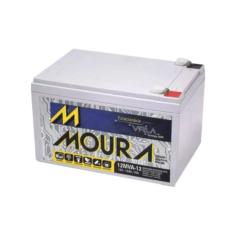 MOURA 12MVA-12VRLA - 12AH NOBREAK