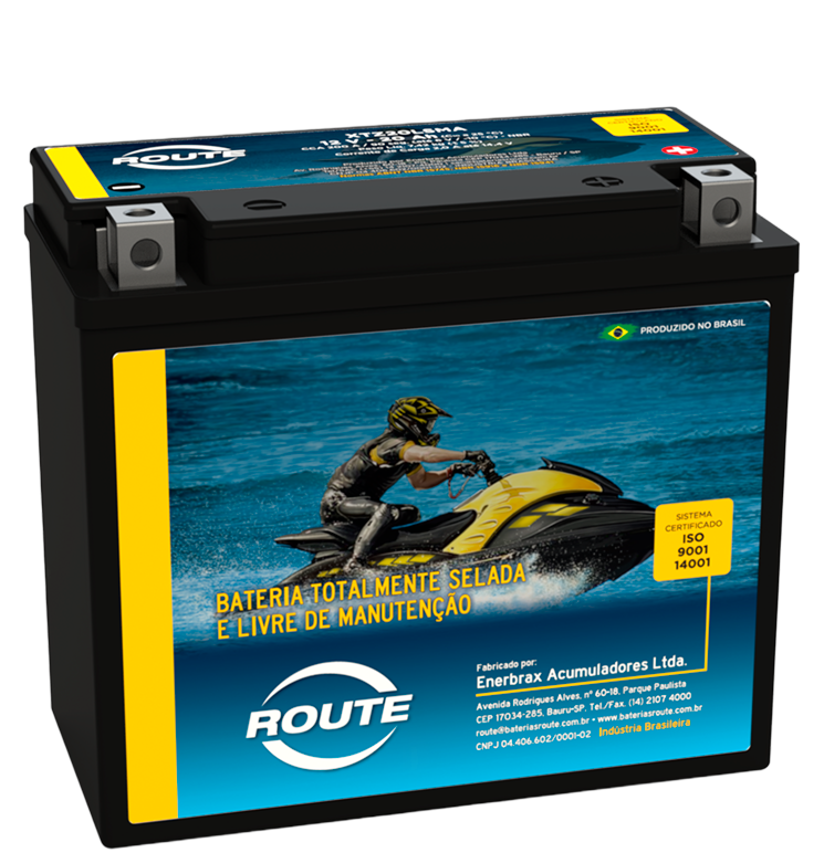 Bateria ROUTE XTZ20LSMA