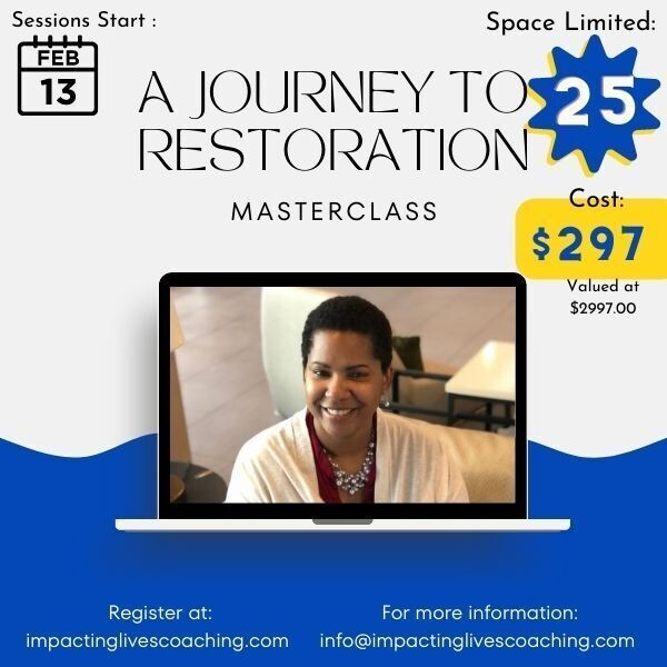A Journey to Restoration_MasterClass