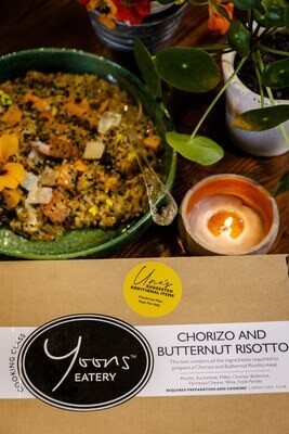 Chorizo and Butternut Risotto - Cooking-Class-in-a-Box