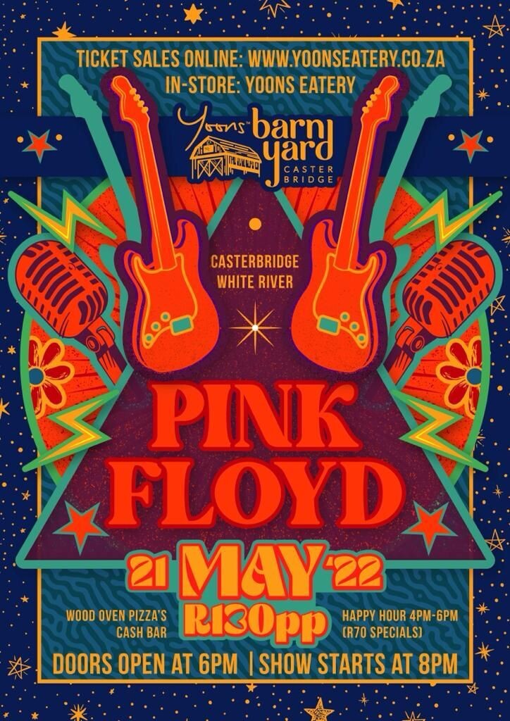 Live Show Tickets - Tribute to Pink Floyd - 21 May 2022