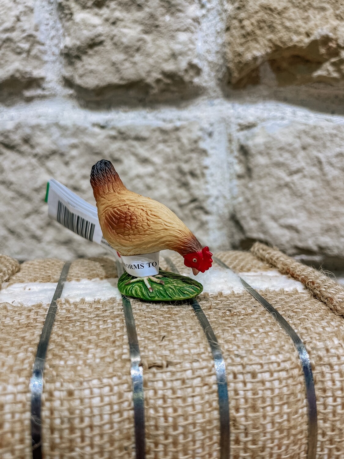 Hen Eating
