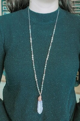 Purple Quartz Necklace